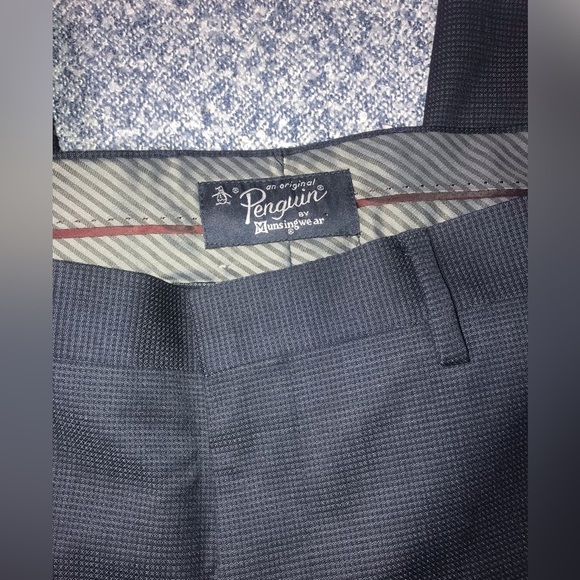 Original Penguin By Munsingwear Dress Slacks Wool Size 34x34 - Picture 3 of 10